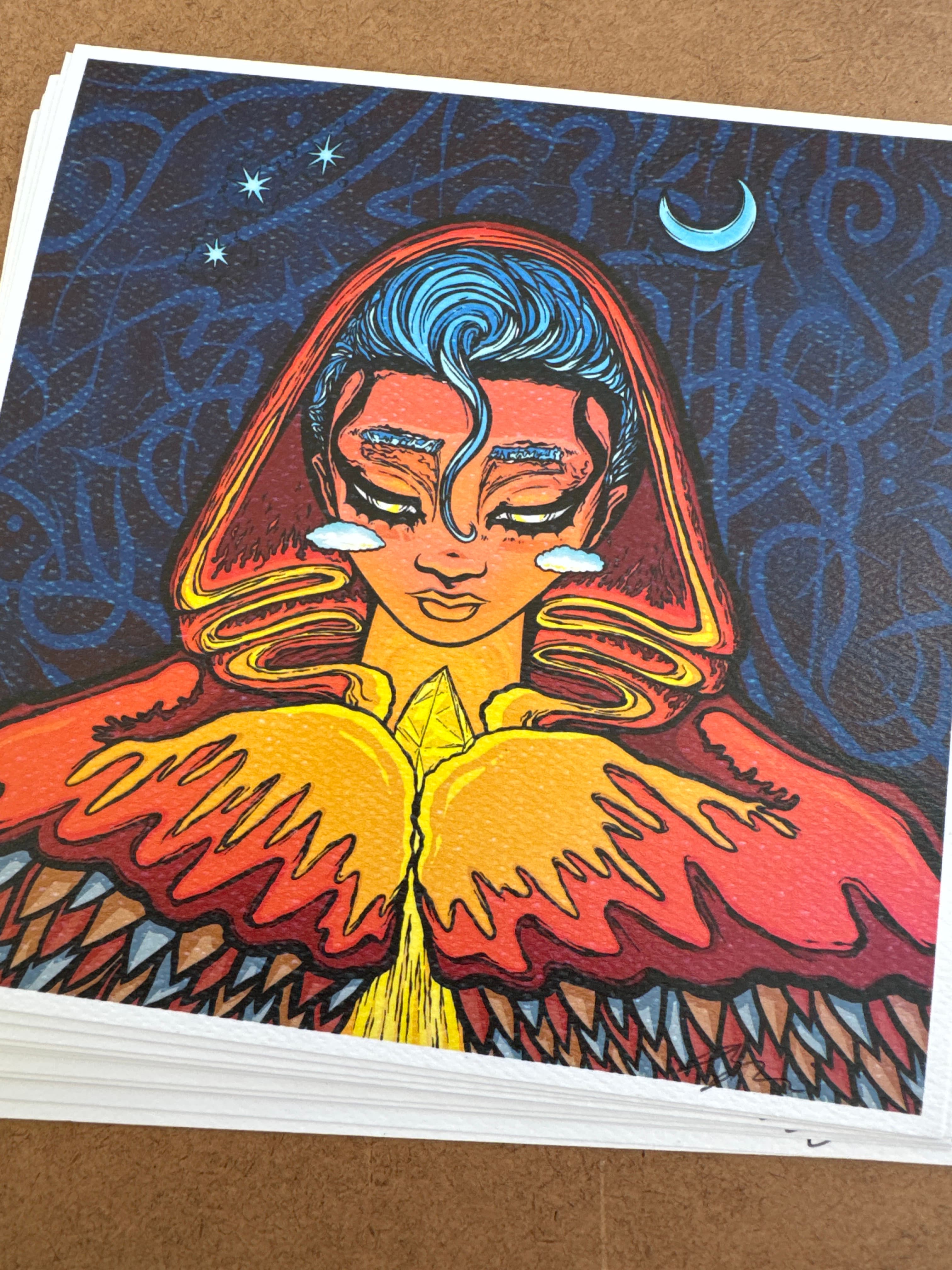 Sun spirit portrait canvas — O'ahu, HI