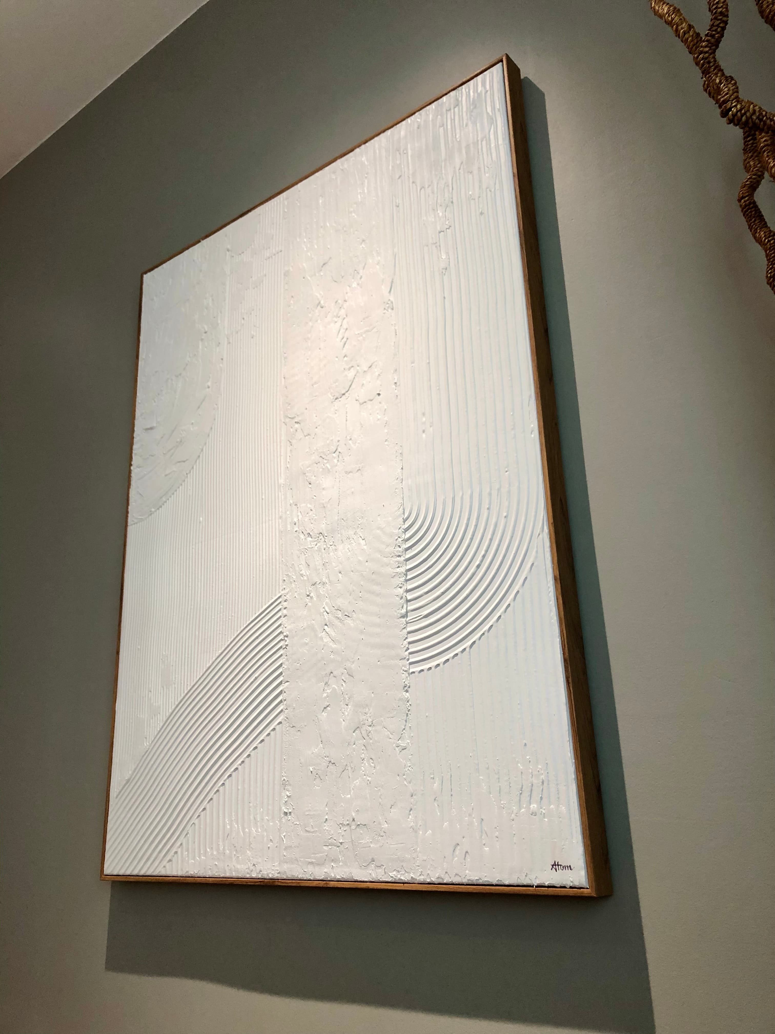 Minimalist line canvas — O'ahu, HI